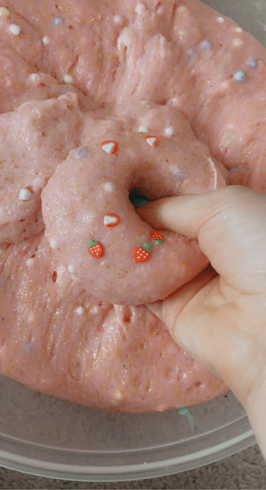 Strawberry birthday cake